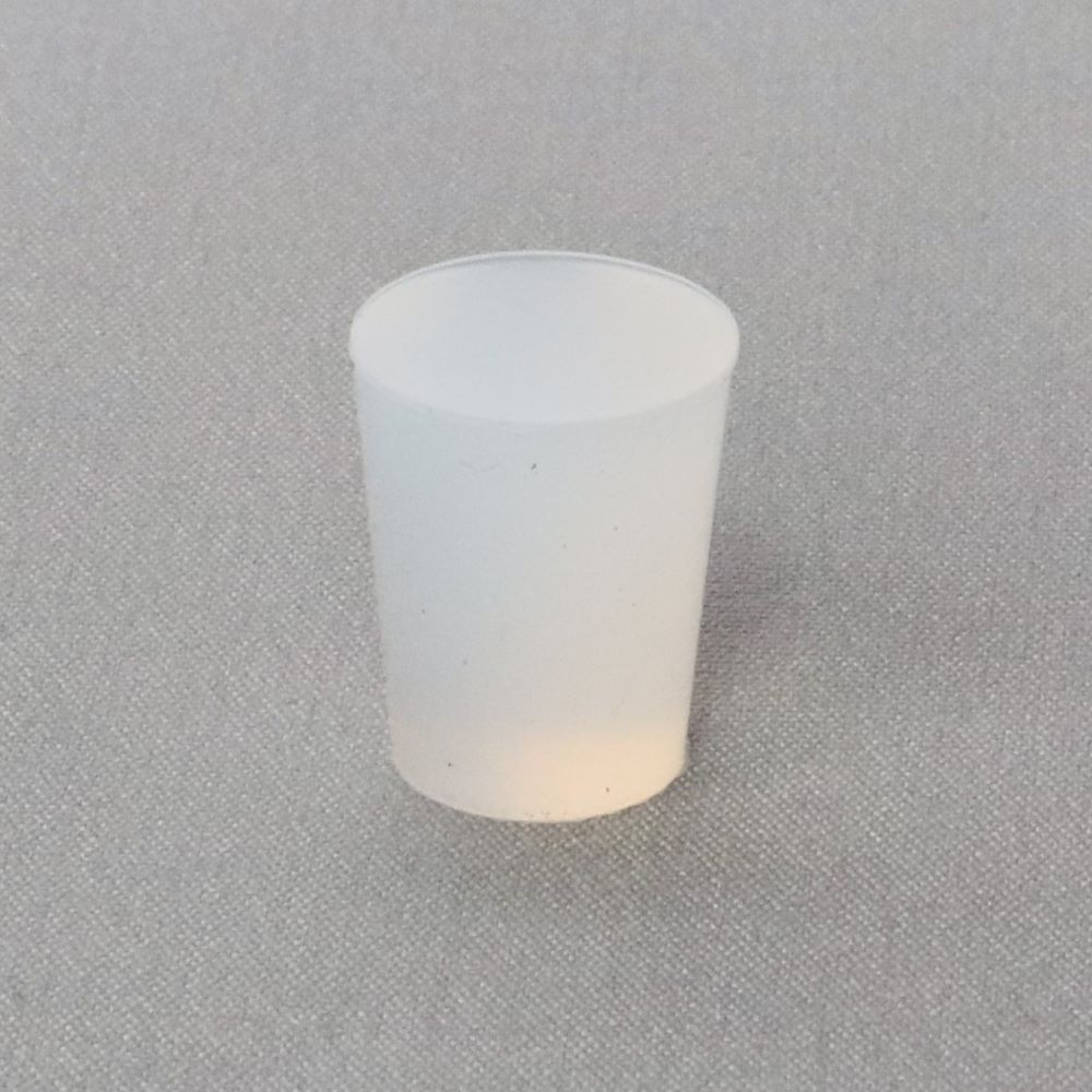 コクゴ シリコンゴム栓 Noウェスター 11mm×8.5mm×14Hmm 1個 (ご注文単位1個)【直送品】