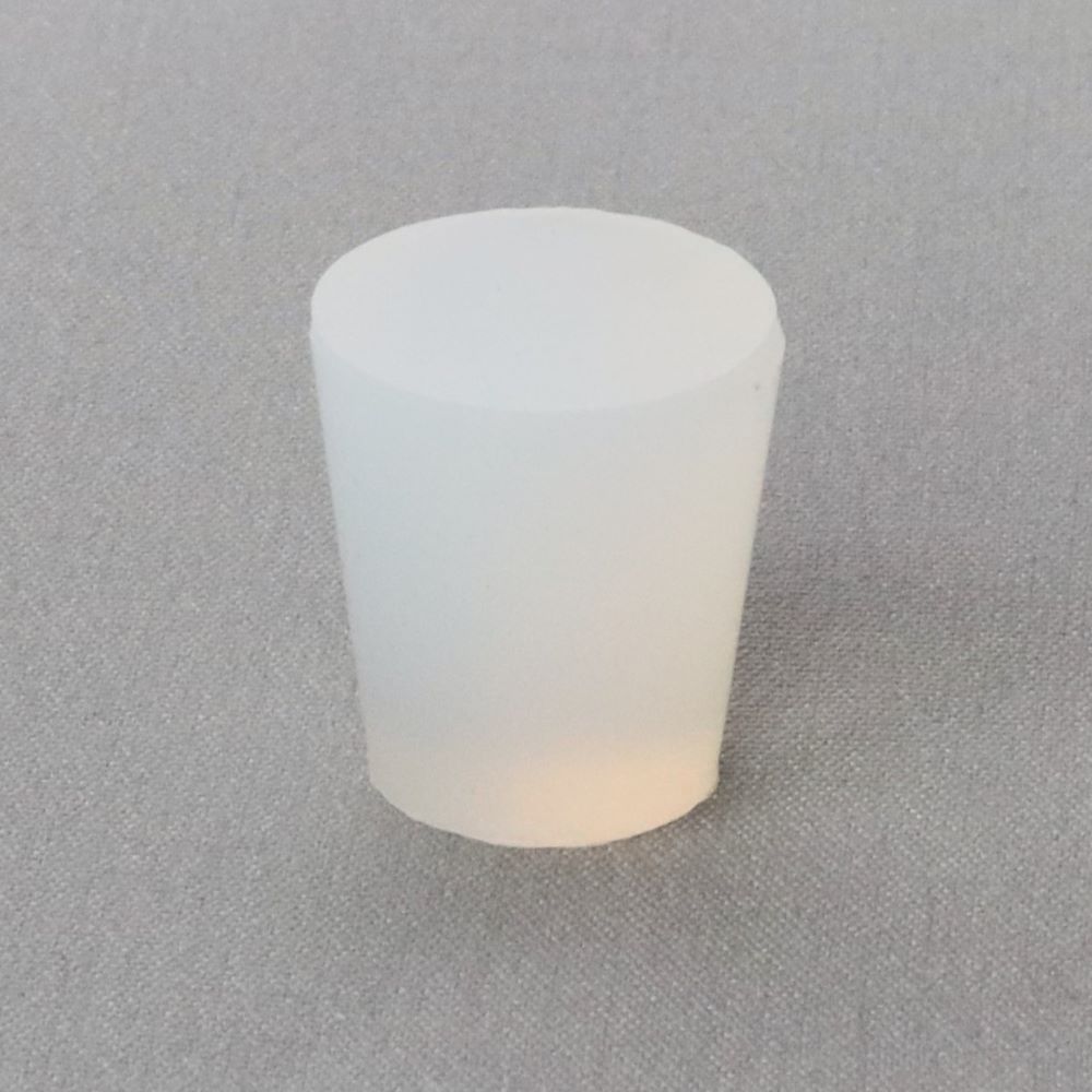 コクゴ シリコンゴム栓 No01 13mm×10mm×14.5Hmm 1個 (ご注文単位1個)【直送品】