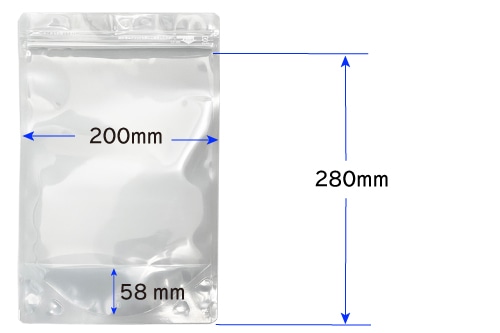 ラミジップ(透明) LZ-20 280×200mm (50枚入) 1個 (ご注文単位1個)【直送品】