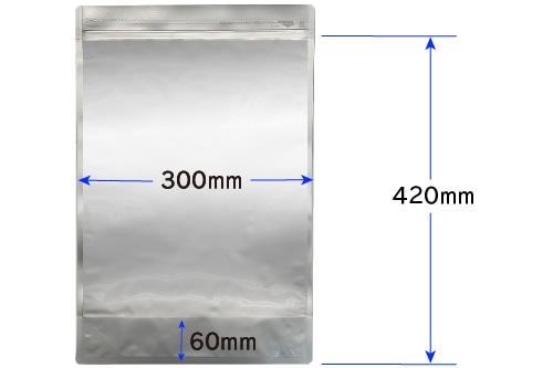 アルミ製ラミジップAL-30L 420×300mm (25枚入) 1個 (ご注文単位1個)【直送品】