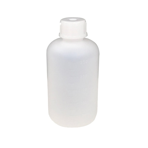 PE細口瓶 白 250mL 1本 (ご注文単位1本)【直送品】