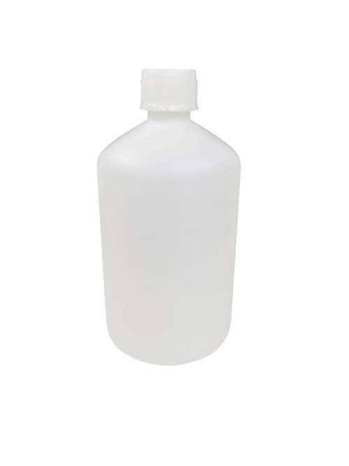 PE細口瓶 白 5L 1本 (ご注文単位1本)【直送品】