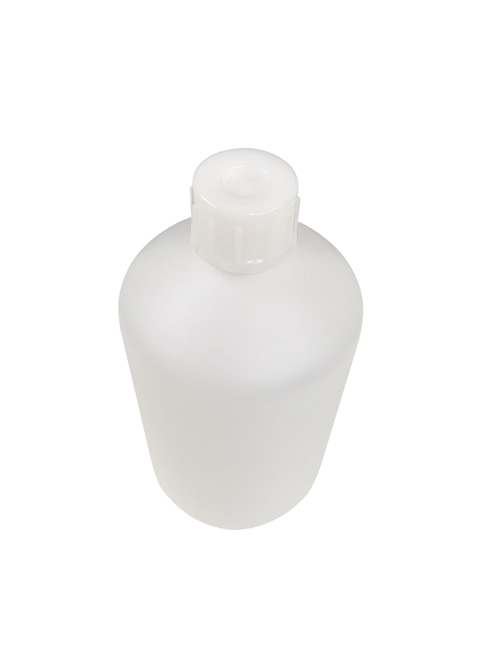 PE細口瓶 白 5L 1本 (ご注文単位1本)【直送品】