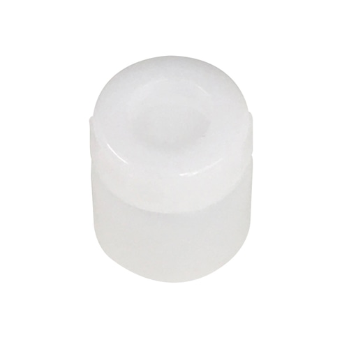 PE広口瓶 白 50mL 1本 (ご注文単位1本)【直送品】