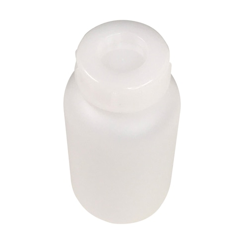 PE広口瓶 白 250mL 1本 (ご注文単位1本)【直送品】