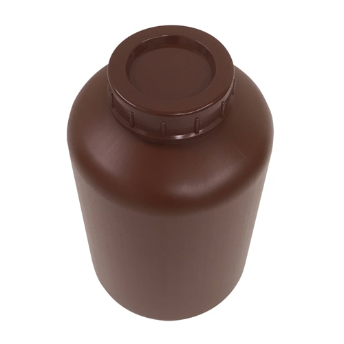 PE広口瓶 茶 5L 1本 (ご注文単位1本)【直送品】