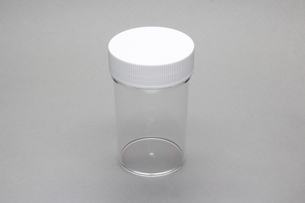 シントー化学 スチロール容器 透明 SN-350 350mL 1本 (ご注文単位1本)【直送品】