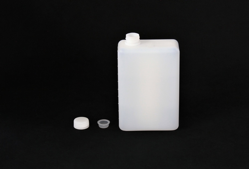 ニッコー・ハンセン 平角缶1ヶ口 白 取手なし(取手がない省スペースタイプ) 1L 1個 (ご注文単位1個)【直送品】