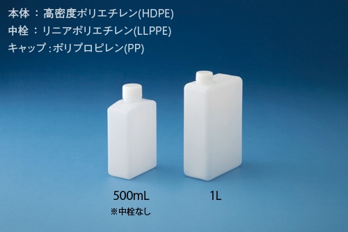 ニッコー・ハンセン 平角缶1ヶ口 白 取手なし(取手がない省スペースタイプ) 1L 1個 (ご注文単位1個)【直送品】
