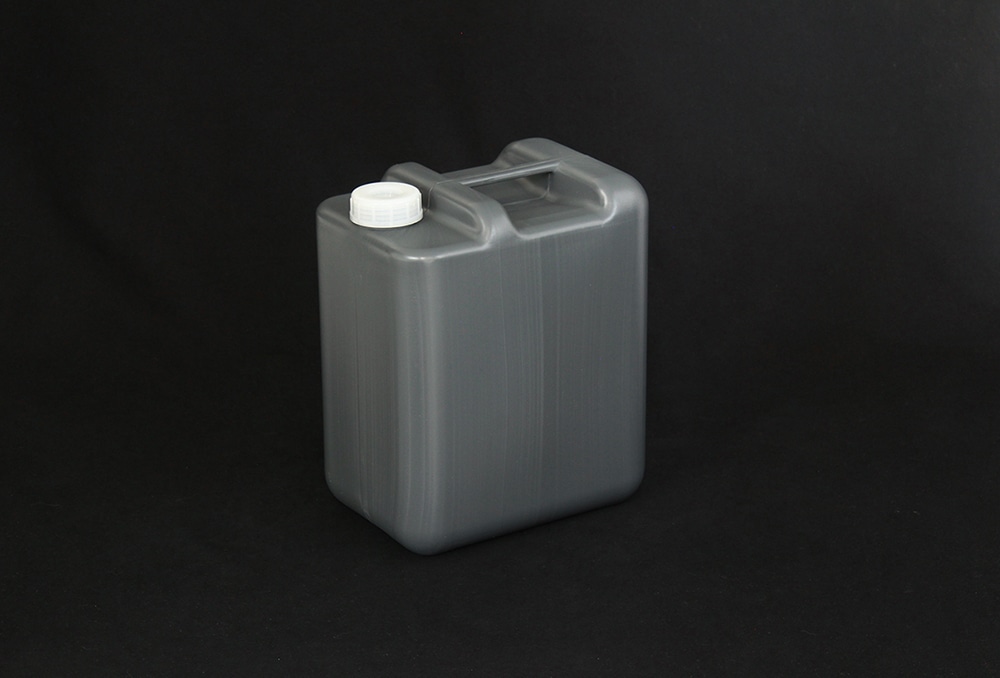 平角缶1ヶ口 グレー 5L 1個 (ご注文単位1個)【直送品】