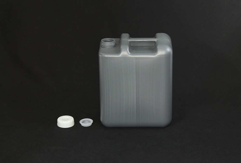平角缶1ヶ口 グレー 5L 1個 (ご注文単位1個)【直送品】