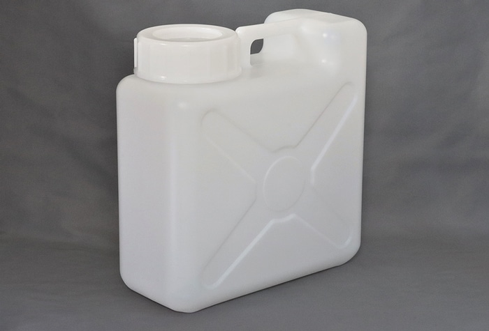 偏平広口缶 10L 【新型】 1個 (ご注文単位1個)【直送品】