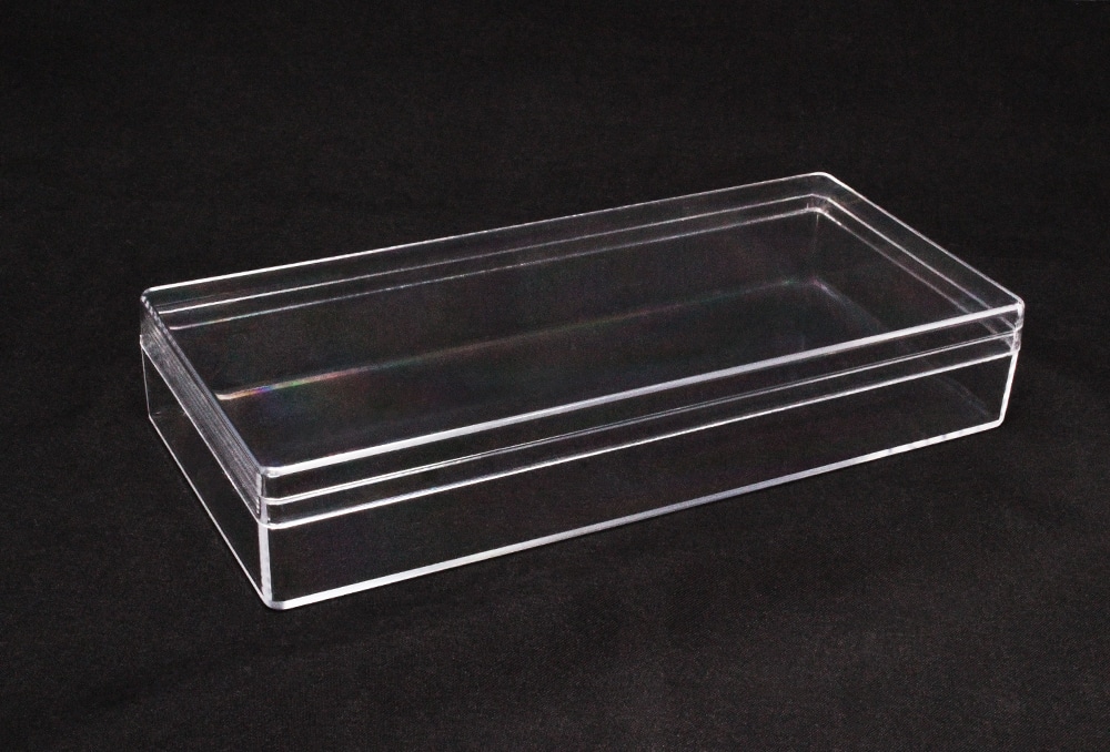 シントー化学 スチロール角ケース SK-7 透明 1個 (ご注文単位1個)【直送品】