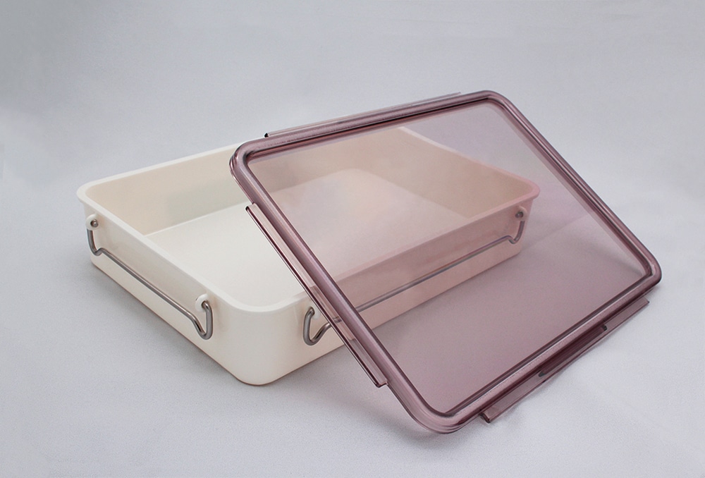 蝶プラ工業 タイトボックス No4 浅形 1.5L 1個 (ご注文単位1個)【直送品】