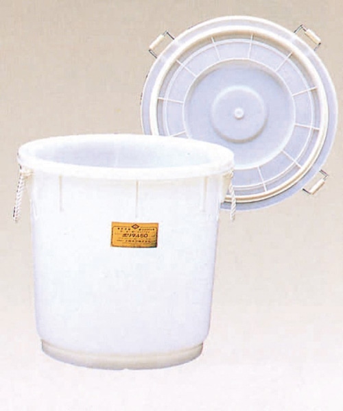 スイコー ポリタル 50L フタ付 φ486×456Hmm 1個 (ご注文単位1個)【直送品】