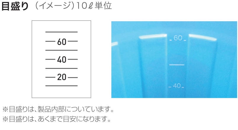 積水 ポリペール 70型 P70B 本体 容量70L 1個 (ご注文単位1個)【直送品】