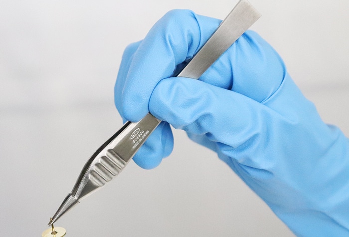 医療機器認可ピンセット 精密ピンセット K-13 とげ抜き 13mm ステンレス(130001) 1個 (ご注文単位1個)【直送品】