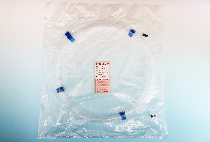 淀川ヒューテック PFAチューブ 6mm×8mm(10m巻) ヨドフロン 1巻 (ご注文単位1巻)【直送品】