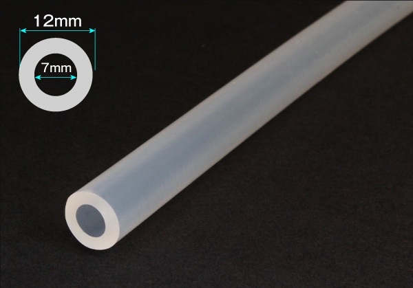 タイガースポリマー シリコンゴムチューブ 7mm×12mm カット品 1個 (ご注文単位1個)【直送品】