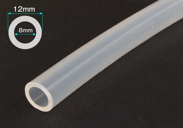 タイガースポリマー シリコンゴムチューブ 8mm×12mm カット品 1個 (ご注文単位1個)【直送品】