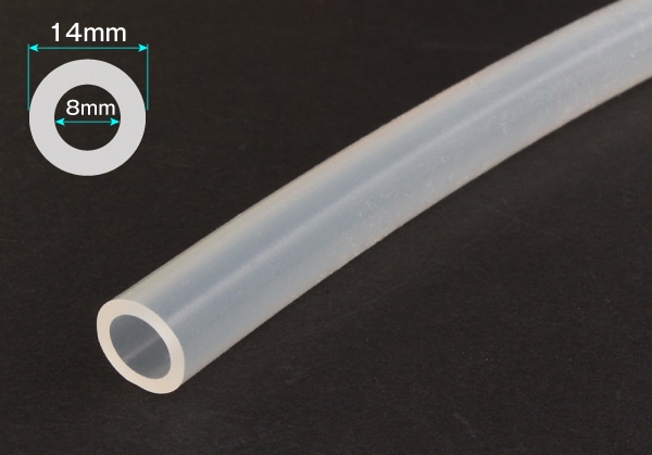 タイガースポリマー シリコンゴムチューブ 8mm×14mm カット品 1個 (ご注文単位1個)【直送品】