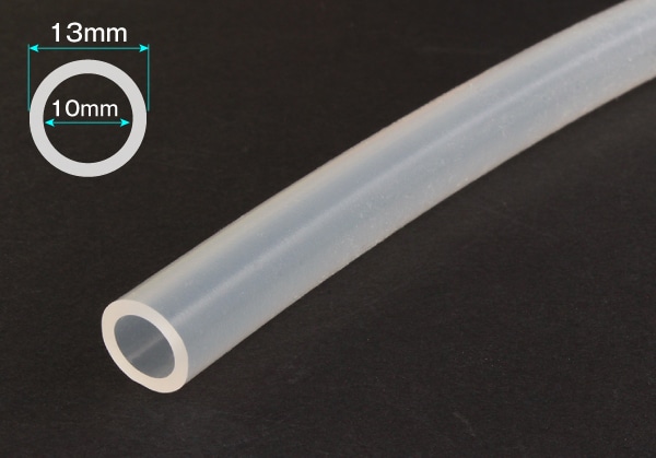 タイガースポリマー シリコンゴムチューブ 10mm×13mm カット品 1個 (ご注文単位1個)【直送品】