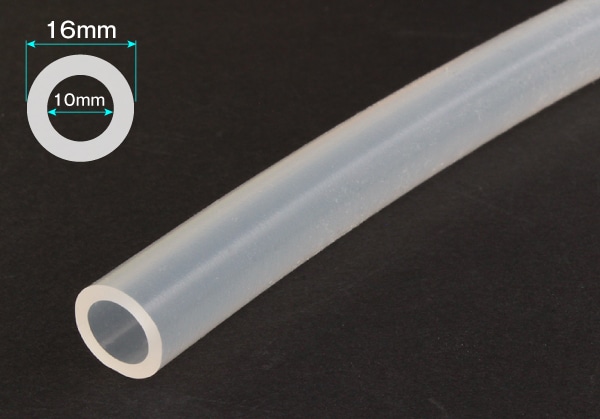 タイガースポリマー シリコンゴムチューブ 10mm×16mm カット品 1個 (ご注文単位1個)【直送品】