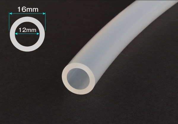 タイガースポリマー シリコンゴムチューブ 12mm×16mm カット品 1個 (ご注文単位1個)【直送品】