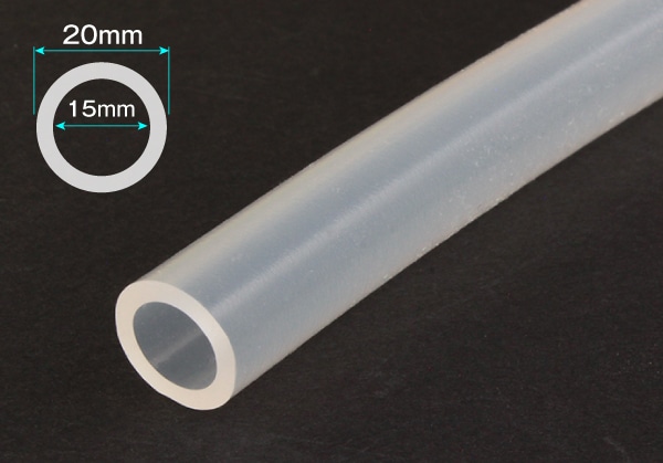 タイガースポリマー シリコンゴムチューブ 15mm×20mm カット品 1個 (ご注文単位1個)【直送品】
