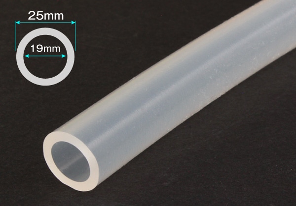 タイガースポリマー シリコンゴムチューブ 19mm×25mm カット品 1個 (ご注文単位1個)【直送品】