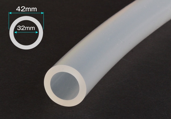 タイガースポリマー シリコンゴムチューブ 32mm×42mm カット品 1個 (ご注文単位1個)【直送品】