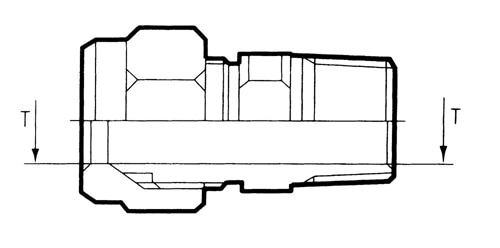 フロウェル F-LOCK30ﾁｭｰﾌﾞﾌｨｯﾃｨﾝｸﾞMCT 30-4MCT2-C 1個 (ご注文単位1個)【直送品】
