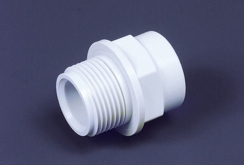 築地製作所 ポリプロピレン継手Ｐ・Ｐブッシング　3/4PT×1/2PT PBU19-12 1個 (ご注文単位1個)【直送品】