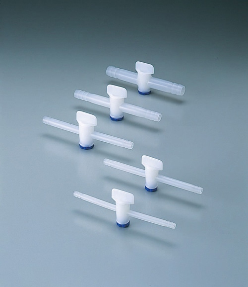 PP二方活栓 枝管外径 10mm 1個 (ご注文単位1個)【直送品】