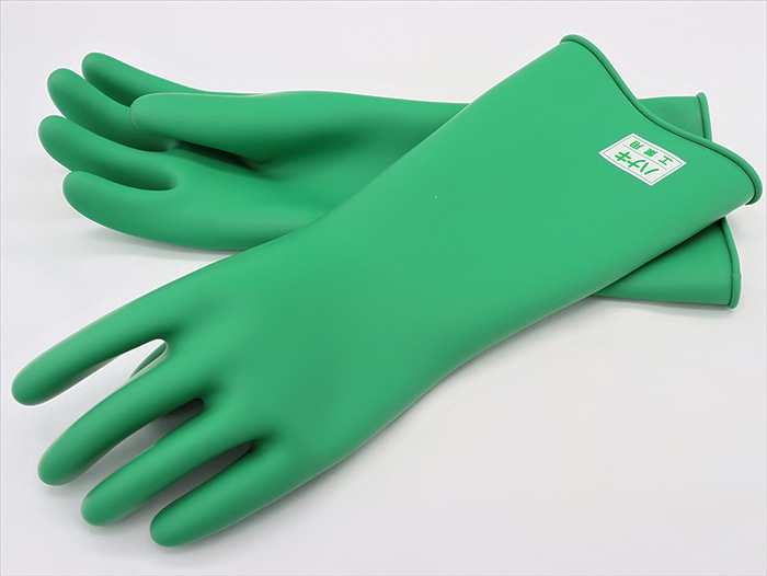 ハナキゴム ハナキ工業ゴム手袋 No.406 曲指 滑り止めなし 【JIS T 8116適合品】 1個 (ご注文単位1個)【直送品】