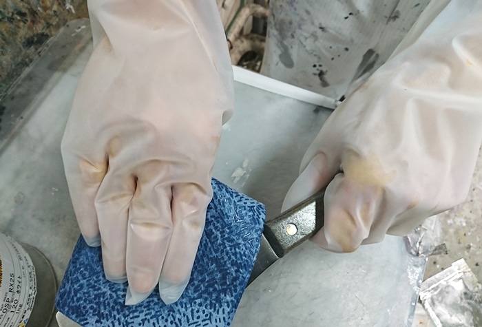 ダイヤゴム ダイローブ耐溶剤性薄手袋 20 LL 1個 (ご注文単位1個)【直送品】