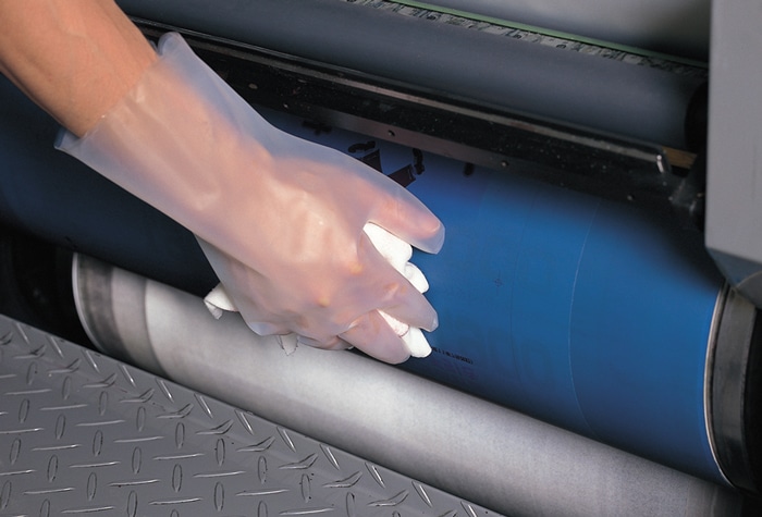 ダイヤゴム ダイローブ耐溶剤性薄手袋 H20 S (5双入) 1個 (ご注文単位1個)【直送品】