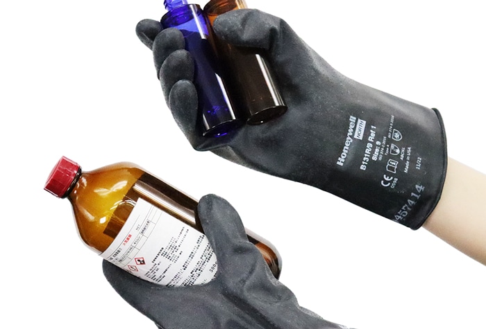 クレトイシ ブチル手袋 B-131R サイズ9(L) 1個 (ご注文単位1個)【直送品】