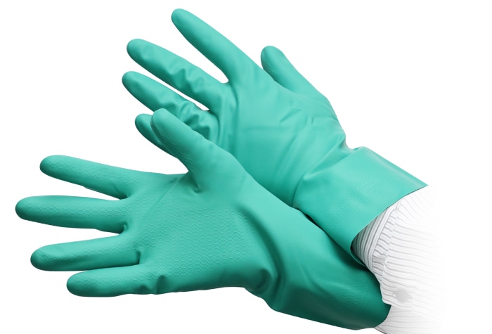 クレトイシ ニトリルラテックス手袋 LA132 S 1個 (ご注文単位1個)【直送品】