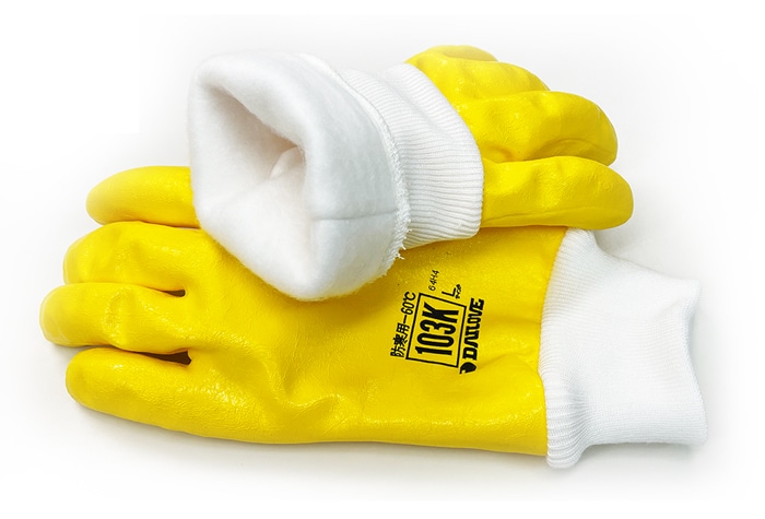 ダイヤゴム ダイローブ防寒用手袋 103K Lサイズ 1個 (ご注文単位1個)【直送品】