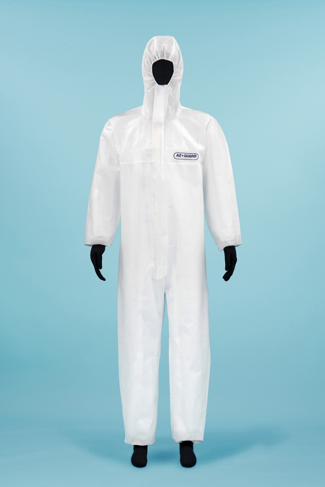 アゼアス SMS製防護服(WORK1) AZ GUARD 2000 続服LL 1個 (ご注文単位1個)【直送品】