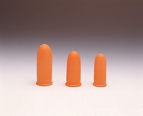 鈴木ラテックス ペブル指サック B18 中 (100本入) 1箱 (ご注文単位1箱)【直送品】