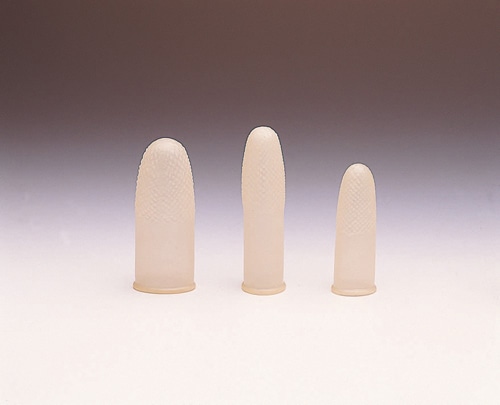 鈴木ラテックス ナナコ指サック 中 1-B15 (100本入) 1箱 (ご注文単位1箱)【直送品】