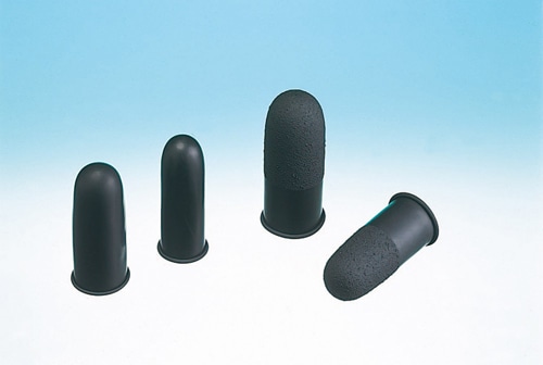 ハナキゴム 導電性ウス指サック C-3 0.2×15.5×45Lmm (50本入) 1箱 (ご注文単位1箱)【直送品】
