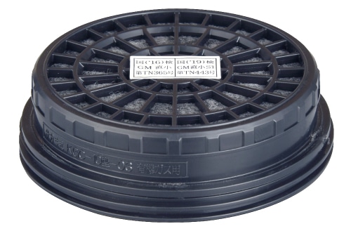 興研 吸収缶 KGC-10C-03型ｼﾘｰｽﾞ 有機ｶﾞｽ用 1個 (ご注文単位1個)【直送品】