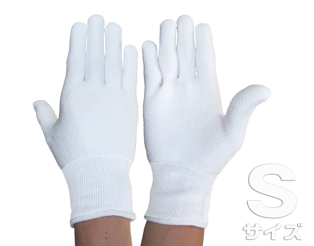 ウインセス 耐切創手袋/シリコン滑止め CR-1J サイズ:S 1個 (ご注文単位1個)【直送品】