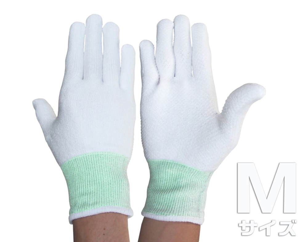 ウインセス 耐切創手袋/シリコン滑止め CR-1J サイズ:M 1個 (ご注文単位1個)【直送品】