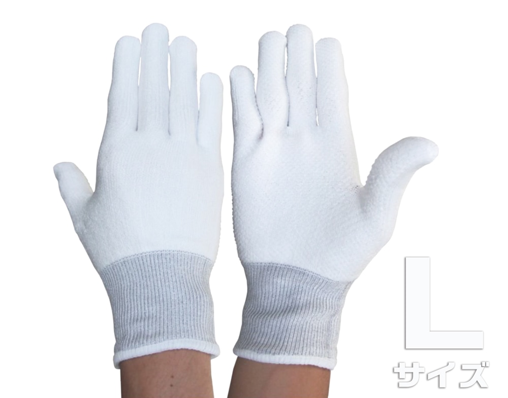 ウインセス 耐切創手袋/シリコン滑止め CR-1J サイズ:L 1個 (ご注文単位1個)【直送品】