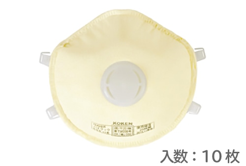 興研 ハイラック防じんマスク 655-02型 （10枚入) 1箱 (ご注文単位1箱)【直送品】