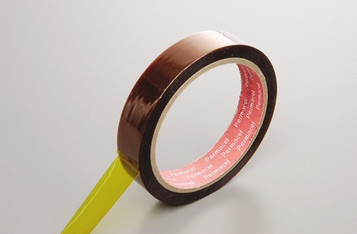 カプトン電気絶縁用テープ P-221 19幅×33m（3/4インチ巾） 1個 (ご注文単位1個)【直送品】